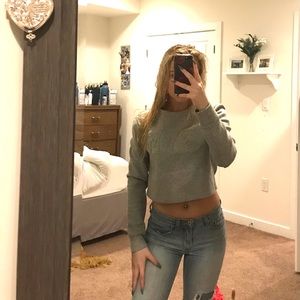 Forever 21 sweater crop top!